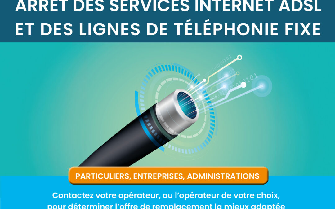 Le réseau cuivre prend fin le 31 janvier 2027